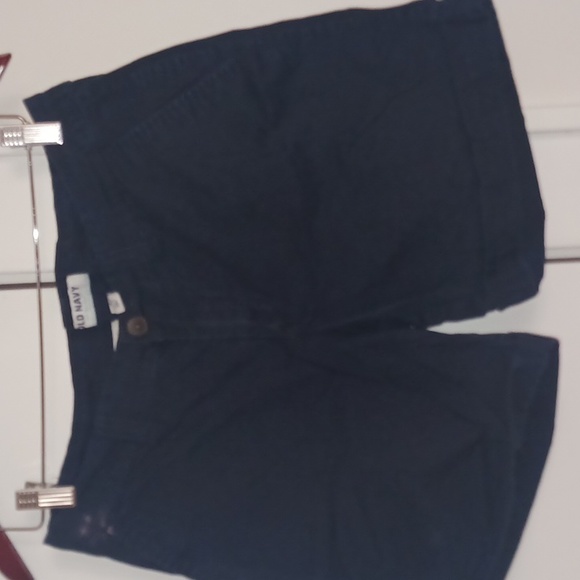 Old Navy -Dark Navy Shorts Size 8 - Picture 3 of 5